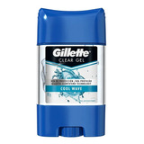 Pack Antitranspirante Gillette Cool Wave Clear Gel 82g 12u