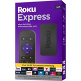 Roku Express 3960 Estándar Full Hd Negro Cable Hdmi Con Wifi