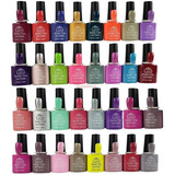 Kit 100 Esmaltes Em Gel Com Secagem Cabine Diversas Cores