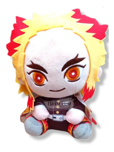 Peluche Kimetsu No Yaiba Kyojuro Rengoku Demon Slayer 20 Cm