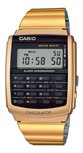 Reloj Casio Calculadora Ca-506g-9adf A.  Inoxidable Unisex