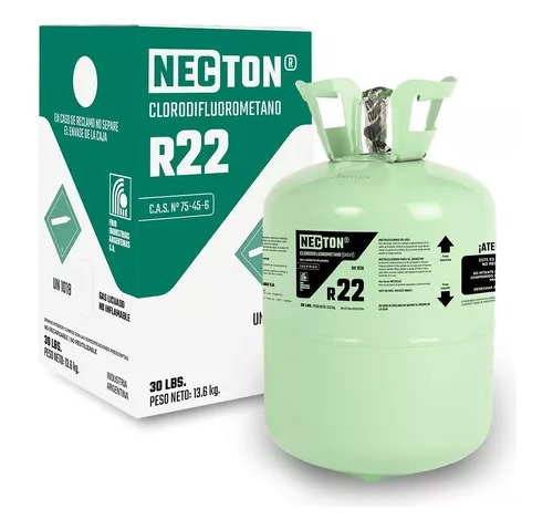 Garrafa Refrigerante Gas Necton R22 13.6 Kg Ghg
