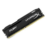 Memoria Ram Fury Gamer Color Negro 8gb 1 Hyperx Fury