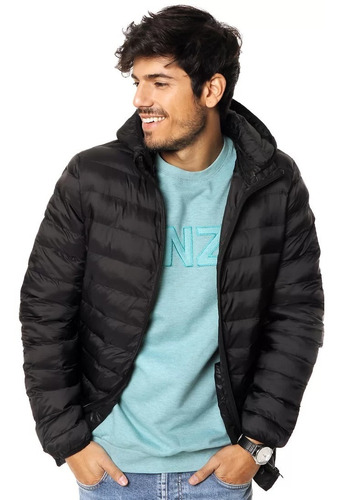 Campera De Hombre Inflable Super Abrigada Con Capucha Oferta