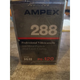 Video Cassette Hi8 Profesional Ampex De 120 Minutos Metalico