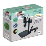 Microscopio Digital Usb Para Pc Optik Luz Led Zoom Digital