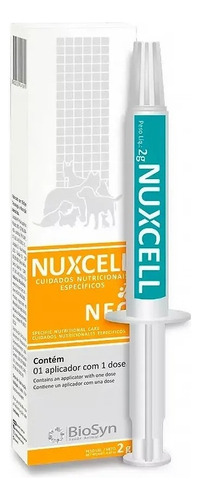 Nuxcell Neo 2gr Imunomodulador Para Cães Biosyn