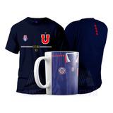 Polera Universidad De Chile Más Taza Infantil