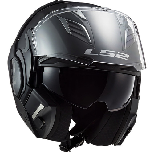 Casco Rebatible Modular  Ls2 900 Valiant Ii Solid Marelli ®