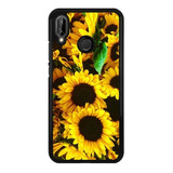 Funda Protector Para Huawei Flores Girasoles Mujer Moda 4