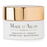 Crema Facial De Noche Oro 24k Hidratante Rejuvenecedora Tipo De Piel Mixta