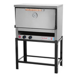 Horno Pastelero 6 Moldes Full Acero Inoxidable Sol Real Gnv