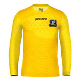 Camiseta De Arquero Man/larga Pro-one Roomba Amarilla 