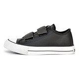 Zapatilla Niños Velcro John Foos 182 Tween Loop Black