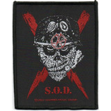 Patch Microbordado - Sod Stormtroopers Of Death P16 Oficial