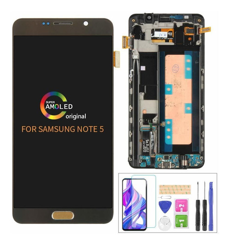 Modulo Lcd Dorado Para Samsung Note 5 N920 Sm-n920a N920i N9