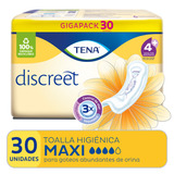 Toallita Tena Mujer Maxi X 30 Aposito Adulto Incontinencia