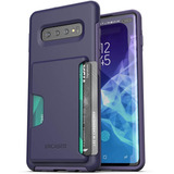 Funda Para Samsung Galaxy S10 Plus, Tarjetero/violeta