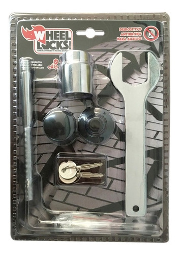 Kit De Seguridad Neumatica Para Rueda De Auxilio Wheel Locks Toyota Hilux