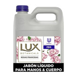 Jabon Liquido P/ Manos Y Cuerpo Lux Rosas Francesas 5 Litros