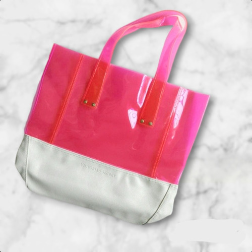 Bolso Cartera Victoria Secret Impecable Pink Jackie Smith 