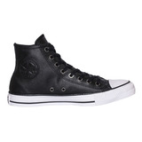 Zapatilla Converse Hombre Botita European Hi Cuero Negro