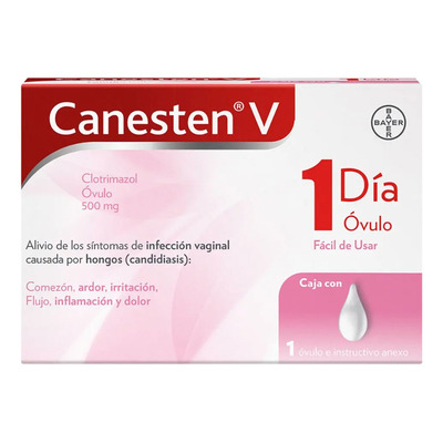 Canesten V Óvulo 500 Mg, 1 Óvulo | Envío gratis