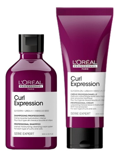 Shampoo Y Crema Peinar Curl Expression Loreal Profesional 