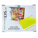 Nintendo Ds Lite Color Verde Mas Juego Impecable