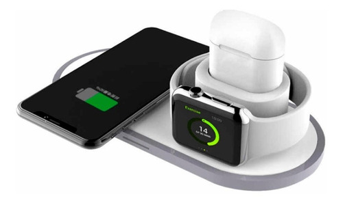 Cargador Inalámbrico Dock Station Apple 3 En 1 AirPods Watch