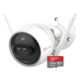 Camara Seguridad Wifi Ezviz Vision Nocturna + Memoria 64gb