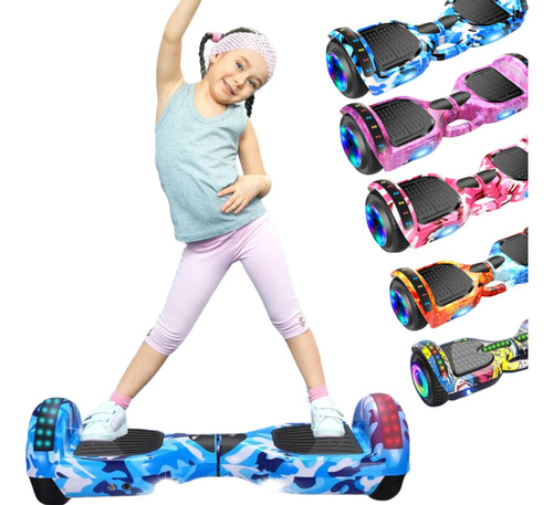 Hoverboard Bluetooth Skate Elétrico Infantil Moderno 6.5