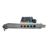 Placa Audio Pci Express Surround Simple 3d Nisuta Ns-pcieau6