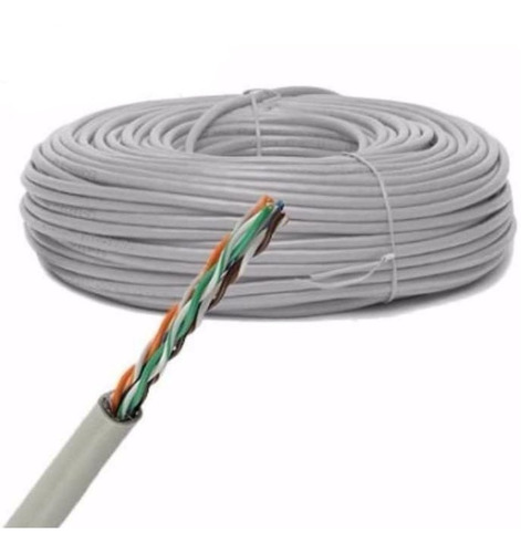 Crimpeadora+100mts Cat5e+50 Rj-45 Blindado 5e+50 Capuchones