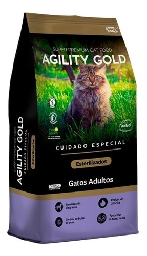 Agility Gatos Esterilizados 1.5 Kg 