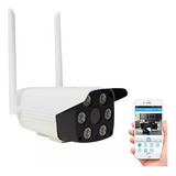 Cámara Exterior Seguridad Ip P2p Hd Wifi Vision Nocturna