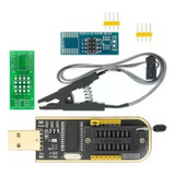 Gravador Usb Leitor Programador Eprom + Pinçajacaré