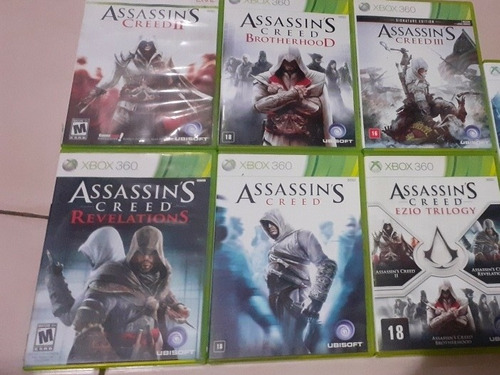 Lote Jogos Originais Assassins Creed