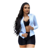 Casaco Fitness Feminino Com Zíper Roupa Academia