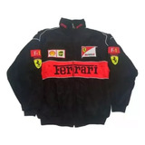 Chaqueta Vintage De Carreras De Motos De Otoño De Ferrari A