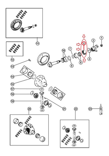 Estopera Pion De Ataque Delantero Jeep Wrangler Jk 07/18 Foto 7