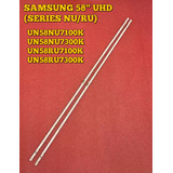 Kit De Regletas Led Samsung (un58nu7100k) Y (un58ru7300k).