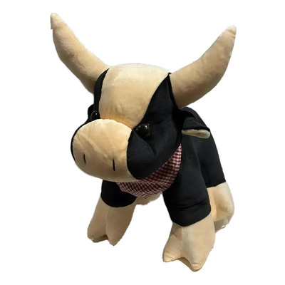 Peluche Torito Con Pañuelo - Toro Suave 10 Pz Azar De 28 Cm | Envío gratis