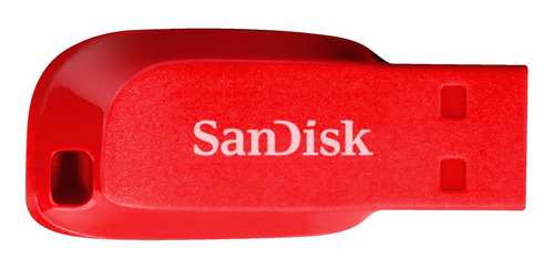 Pendrive Sandisk Cruzer Blade 32gb Rojo