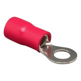 Terminal Anel Isolado Pvc 10mm M10 Vm - Axt (100pçs)