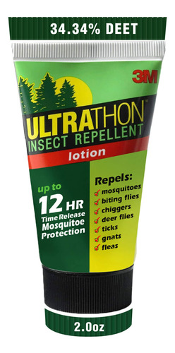 3m Ultrathon Insectos Repelente Locin, 2-ounce