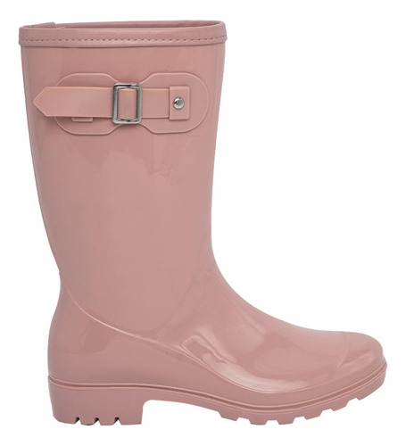 Bota Lluvia Mujer Pink By Price Shoes Rosa Para Mujer B004