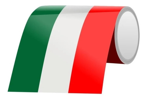 Adesivo Faixa Bandeira Italia Frontal Grade Ou Painel 30cm