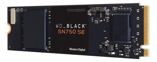 N Disco Ssd Wd Black 250gb Sn750 Se 3200 Mbps Nvme