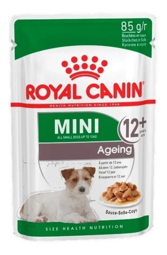 Royal Canin Dog Pouch Mini Ageing +12 12 X 85 G Mascota Food